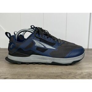 Altra Lone Peak 8 Mens Size 9 Blue Black Trail Running Shoes
